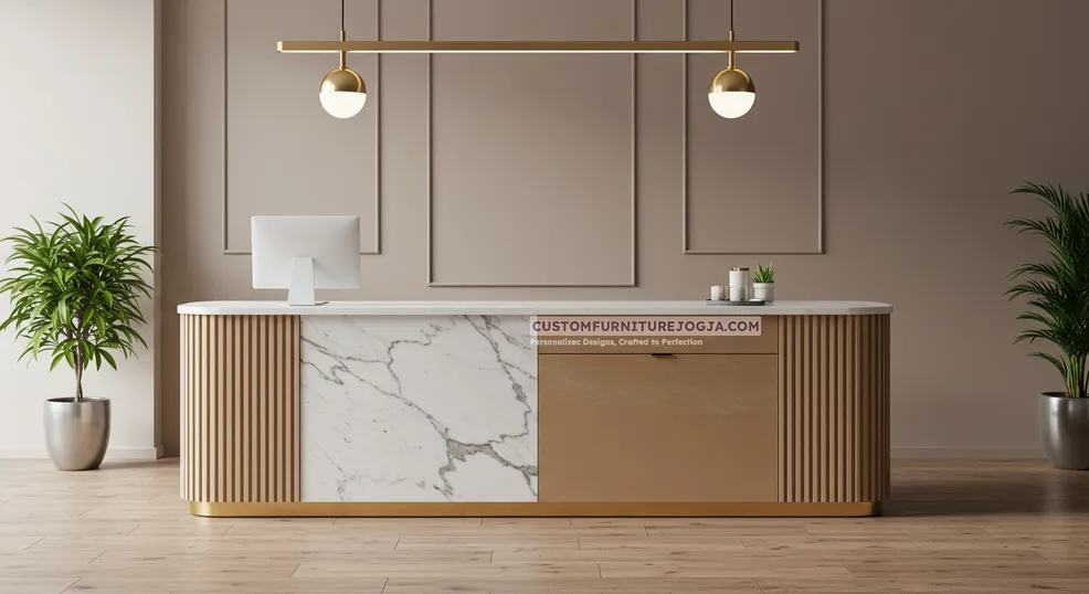 Jasa Pembuatan Meja Kasir Jogja